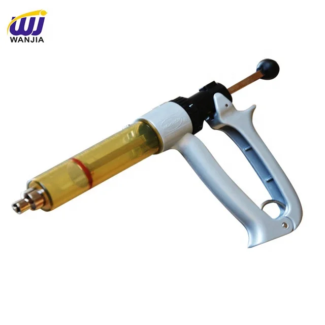 WJ127 Durable HRS Plastic steel high-precision Continuous Veterinary Syringe, Vaccine injection 25m 50ml for pig cattle sheep