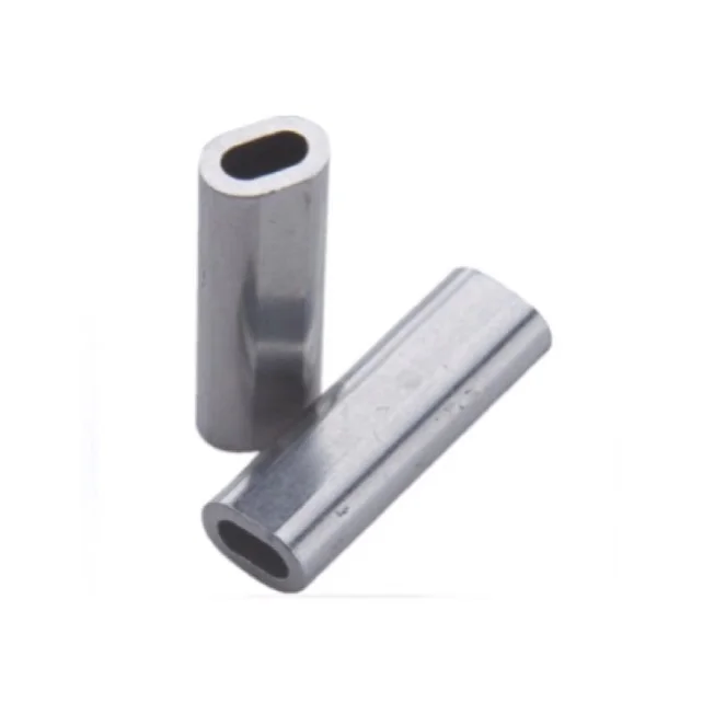 5/16 3/18 wire rope ferrule Duplex oval steel ferrule
