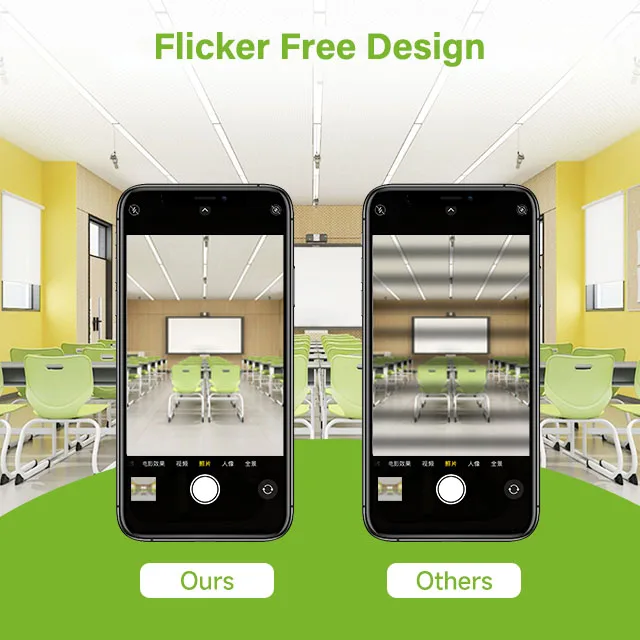 High quality Slimline design isolated bi-level dimming tunable CCT power supply for LED Troffer Lights