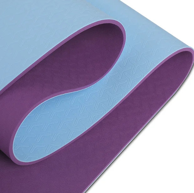 6MM 10MM  Home Use Pilates Eco Non Slip Yoga Mat Exercise Equipment  Yoga Mat