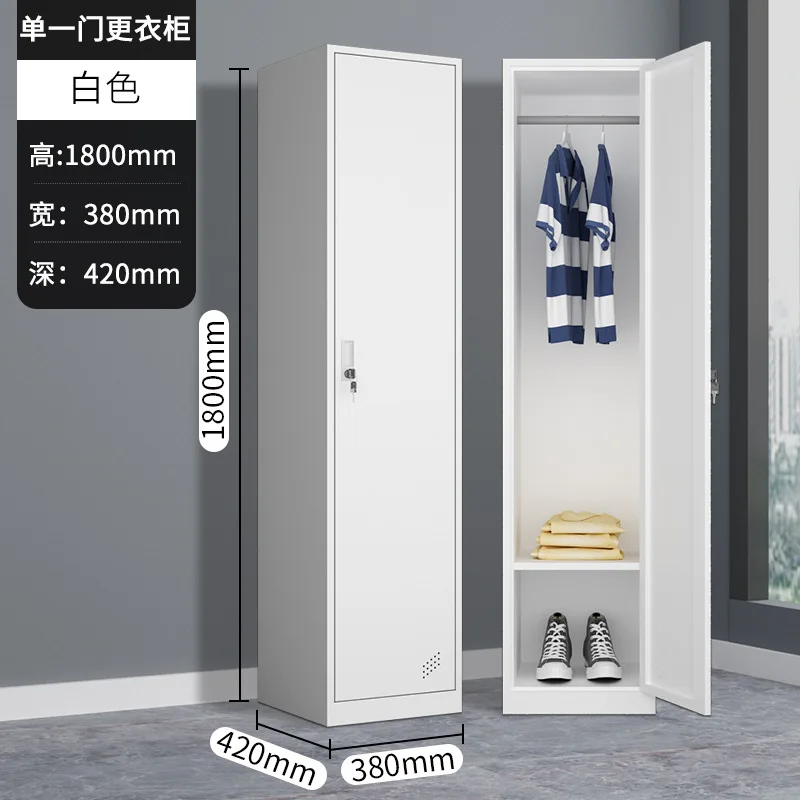 ULT-ZD-0628 Disassembly And Assembly Of Iron Steel Gym Locker Filing Cabinet 5 Door Staff Storage Cabinet Locker With Lock