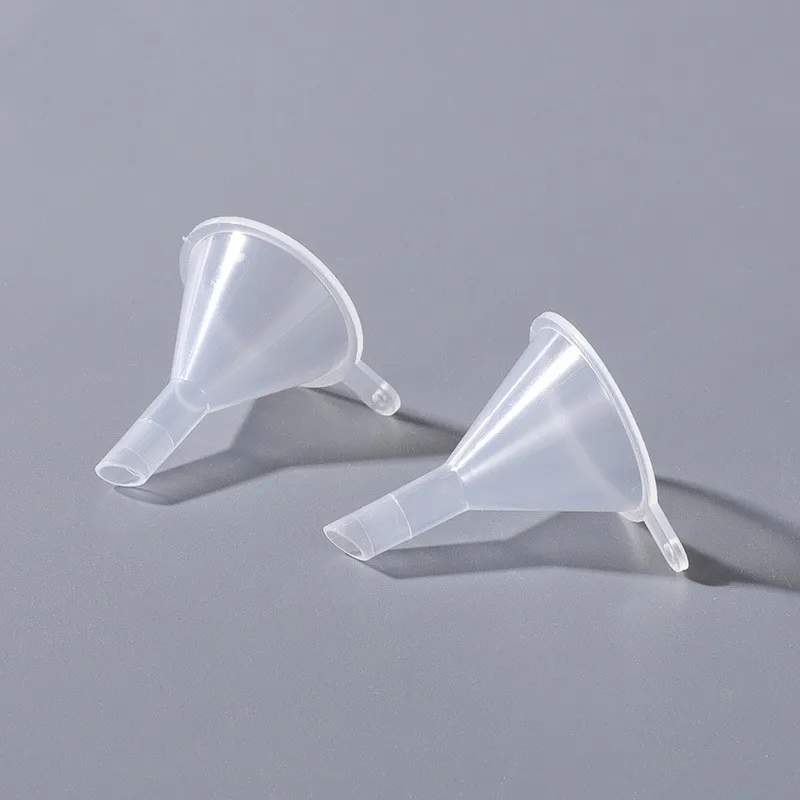 Custom Perfume Funnel PP  Liquid Separator Laboratory Personal Care Toner Rubbing Alcohol Dispensing Funnel