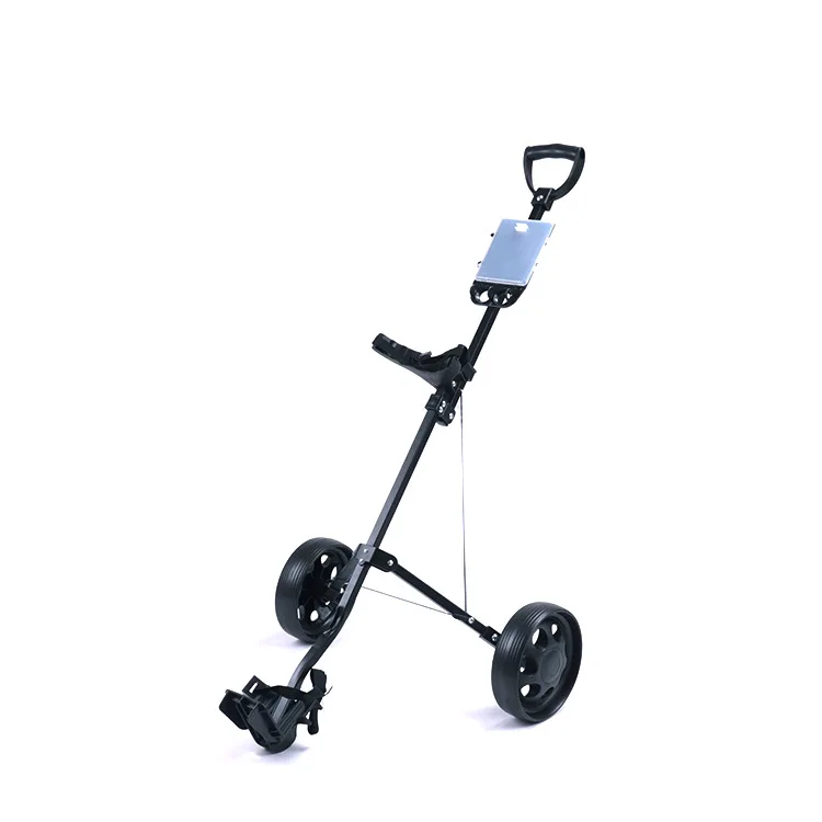 
Wholesale OEM Golf Accessories Foldable Golf Trolley with Score Card Holder 