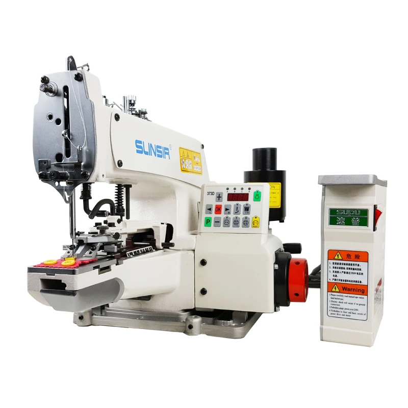 Dependable performance button attach industrial sewing machine