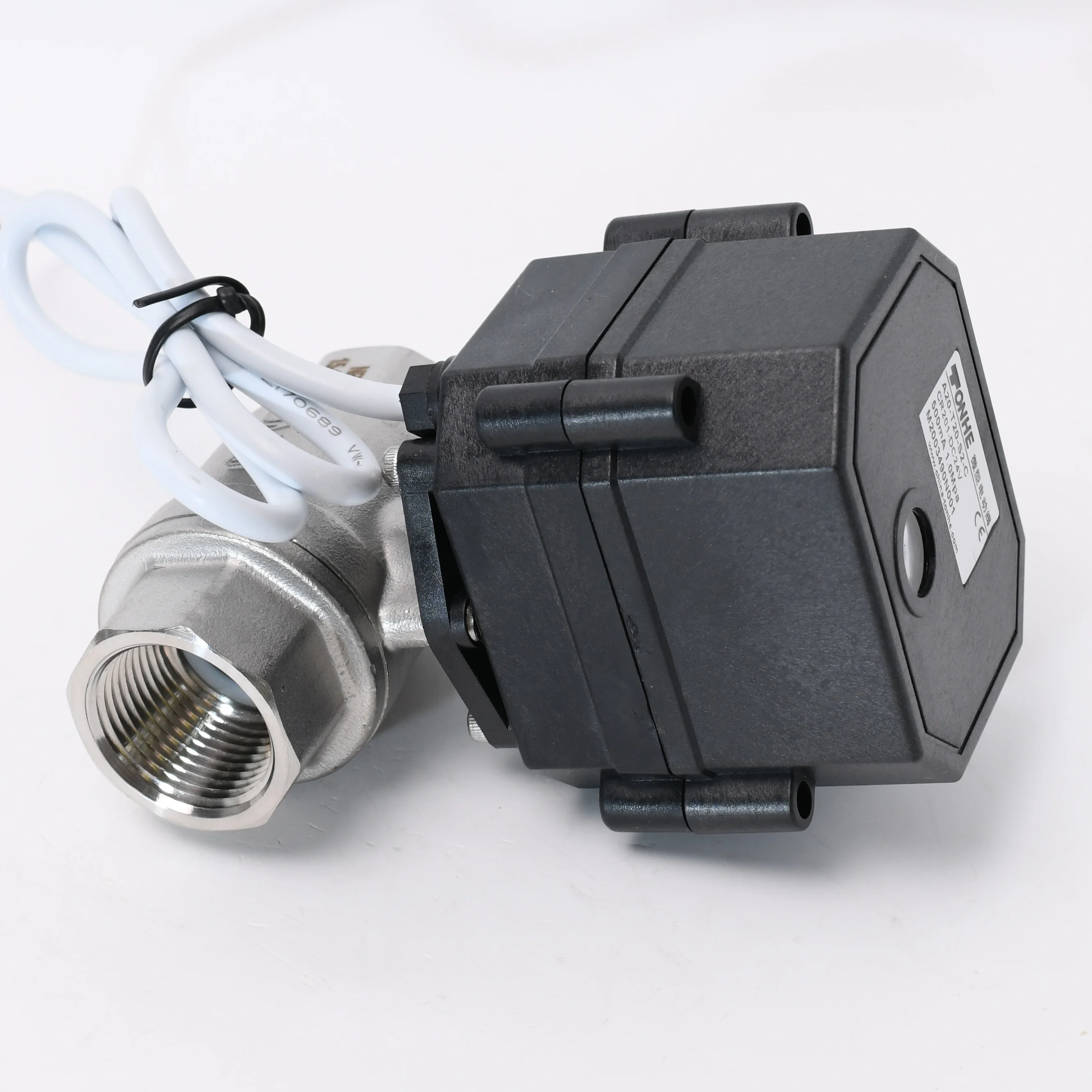 2 Way 3/4' DN15 Ss304 Spring Return AC220V Electric Actuator Ball Valve