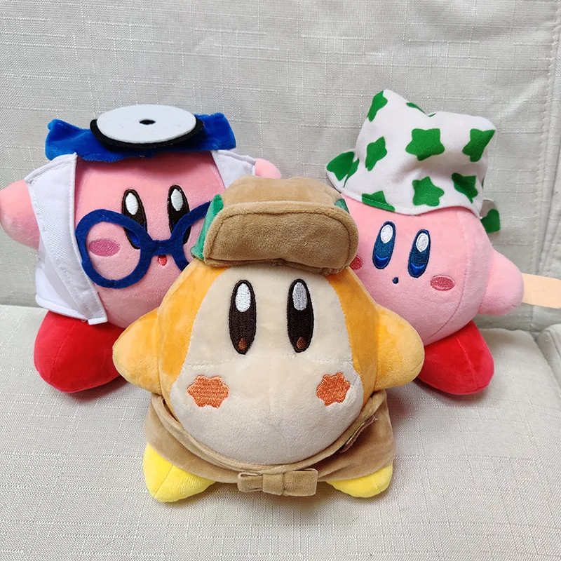 Оптовая продажа с завода японские плюшевые игрушки Kirby из аниме маскировка плюшевая подушка захватывающая кукла