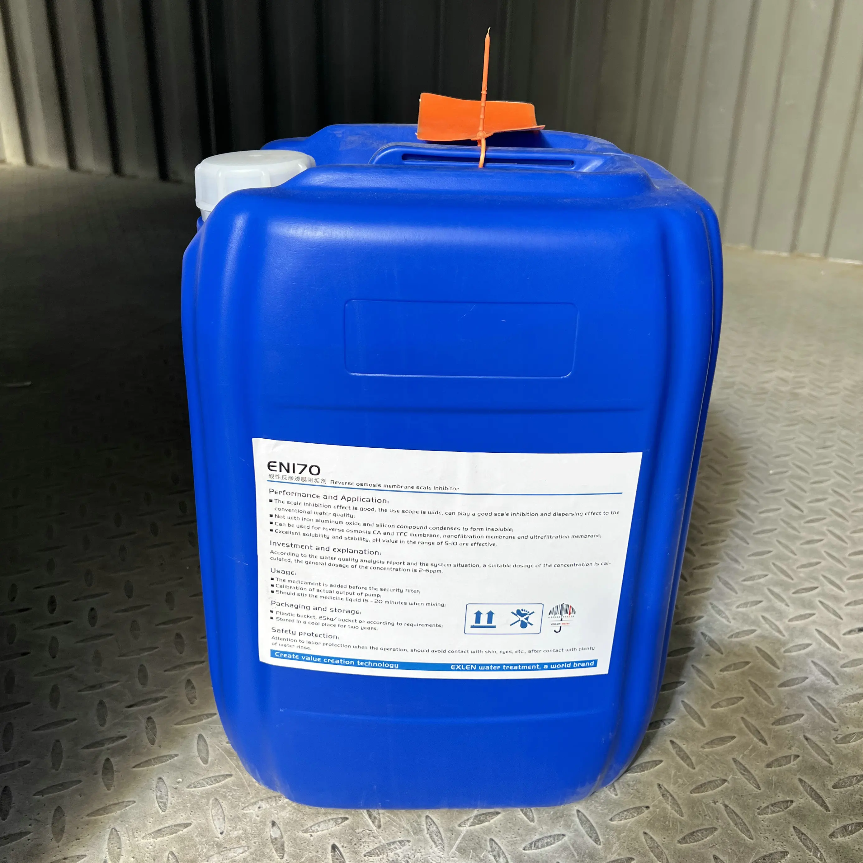 High Sulfate Water Quality Alkaline Acidic RO Reverse Osmosis Membrane Scale Inhibitor