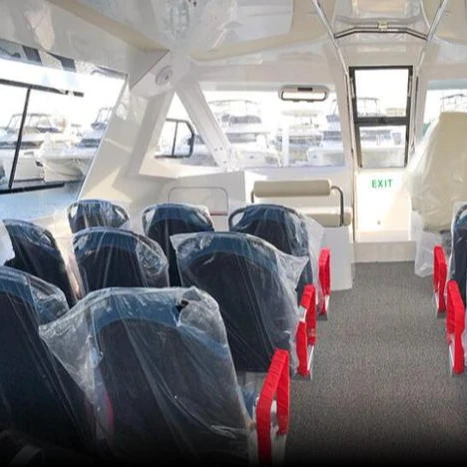 38ft Fiberglass Taxi Catamaran Passenger Boat for Sale