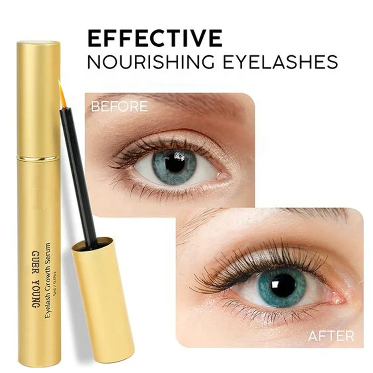 Low moq eye lash growth serum oem eyelash private label