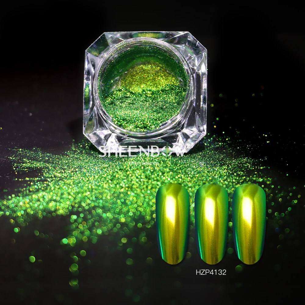2022 Strong Color Changing Pigment Super Metallic Effect Pigment Chameleon powder for nails/paints/resin