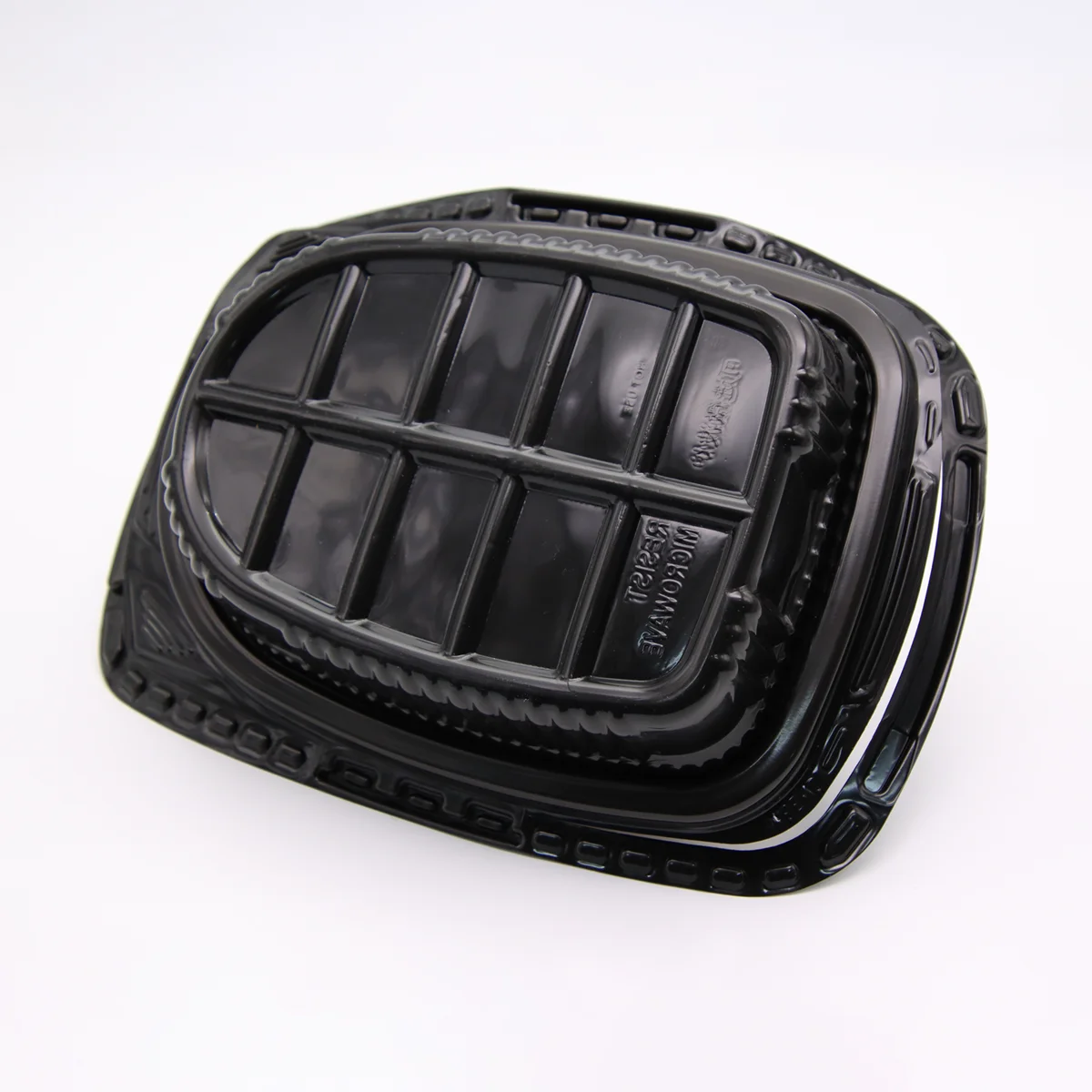 Factory wholesale Disposable Packaging Roast Chicken Storage Container Box With Clear Lid