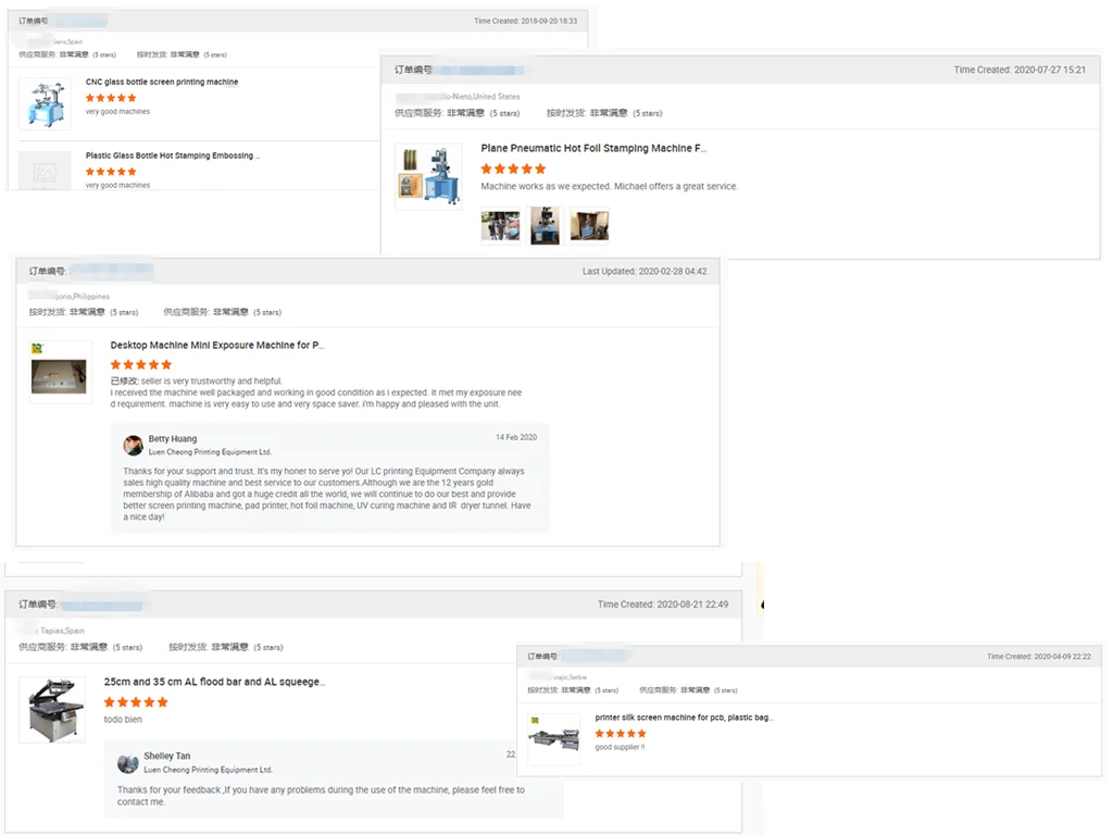 LC Brand Multicolor Rotary Cylindrical Bucket Barrel Silk Screen Printing Machine in large color pattern