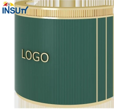 Магазин одежды, касса для салона красоты, Круглый Простой маникюрный магазин, небольшой барный столик, изогнутый, приемный стол