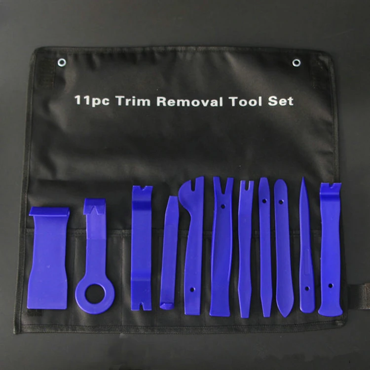 
Blue and Red Auto Door Clip Panel Trim Removal Tool Kit for Car Dash Radio Audio Installer Pry 