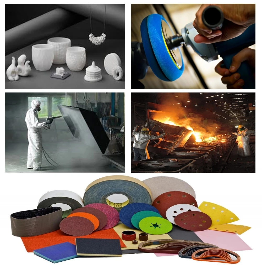 China sale 200/ 325 mesh black corundum sand fused aluminum oxide polishing powder