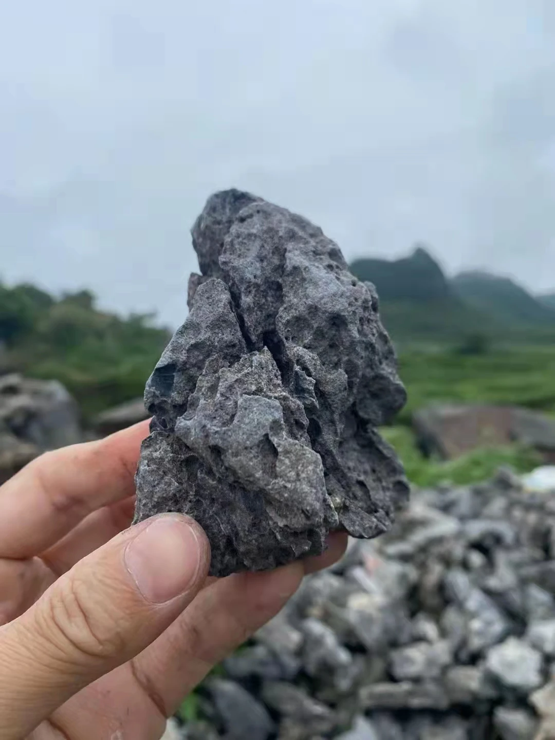 Acid Wash Decorative Dragon Rocks Seiryu Stones Natural raw ohko dragon stone for fish tank landscaping