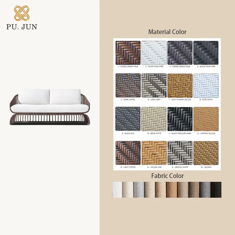 Wholesale luxury conjunto sofas exterior set de patio backyard furniture outdoor rattan grey patio sofa