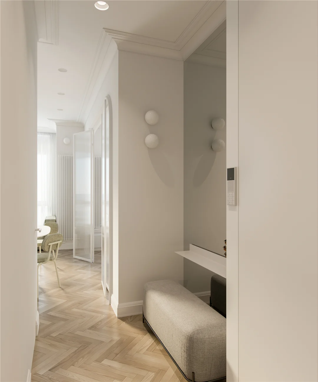 Sanhai Studio Apartment Interior Design Concise Inspiration Renderings House Plans Layout Construction Drawing Contemporary Warm