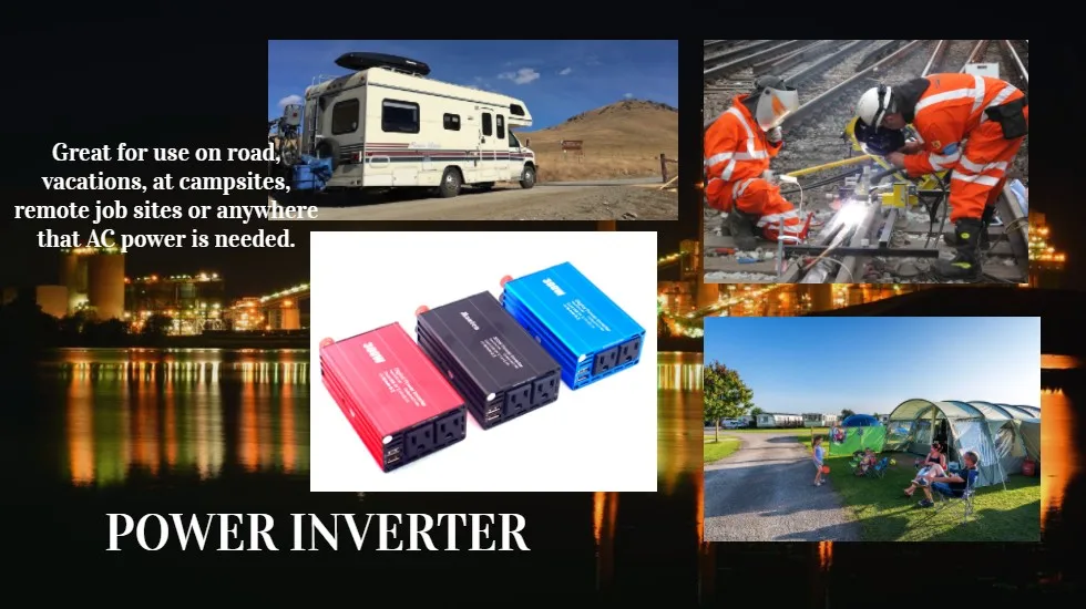 500W Car Inverter 12v 220v 50Hz Auto Invertor 12 220 Cigarette Lighter Plug Power Converter Inverter Peak Power 1000W