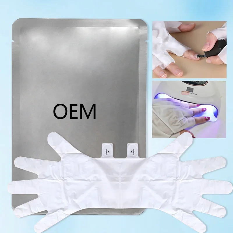 Korea Hand Mask Gloves Supplier For Rough Hands Fashion Whitening Moisturizing Hand Repair Treatment Spa Gloves Nail Mask Gloves