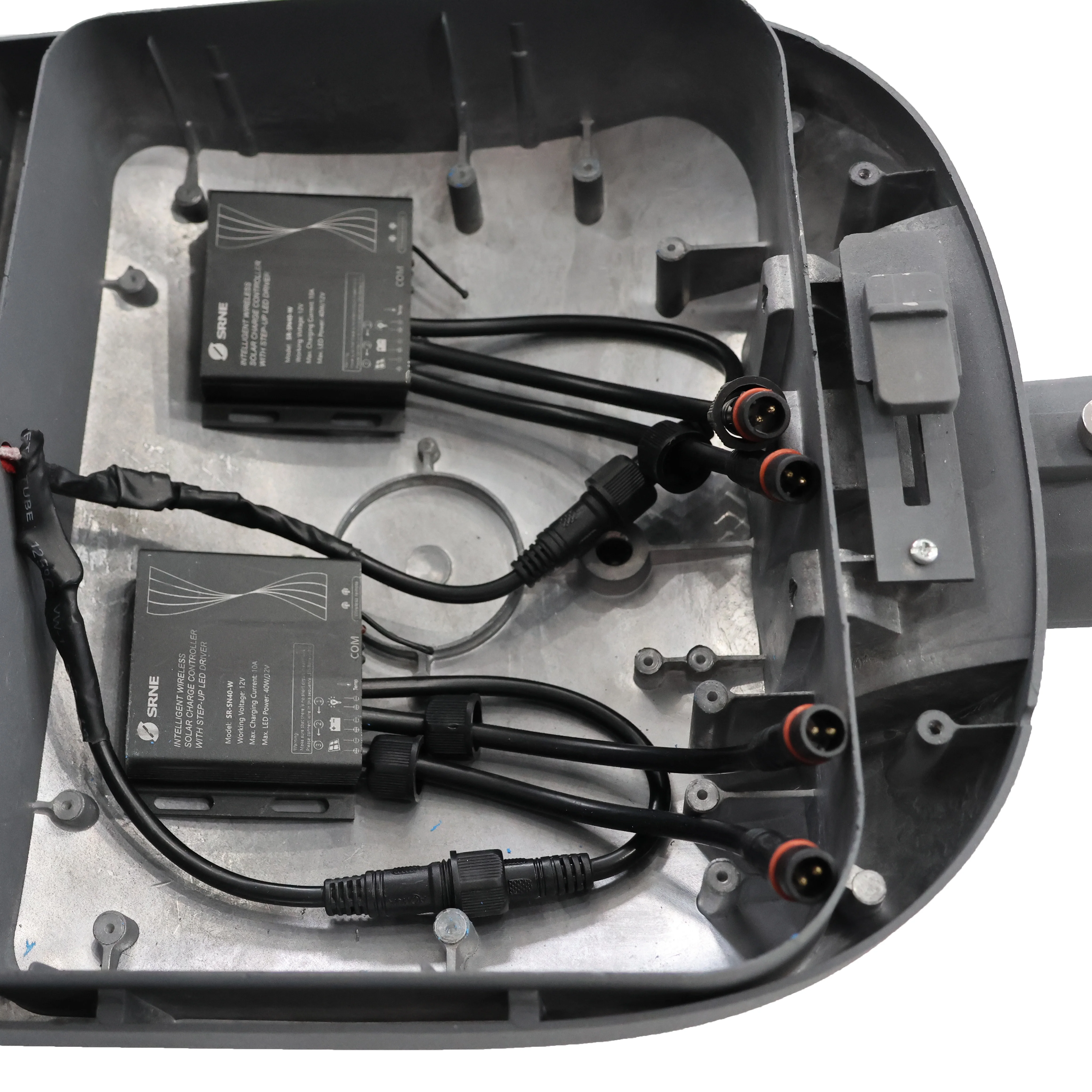 5 Years Warranty Solar Street Lamp 40w 60w 80w 100w IP66 Integrated All in two Solar LED Street Light with Pole