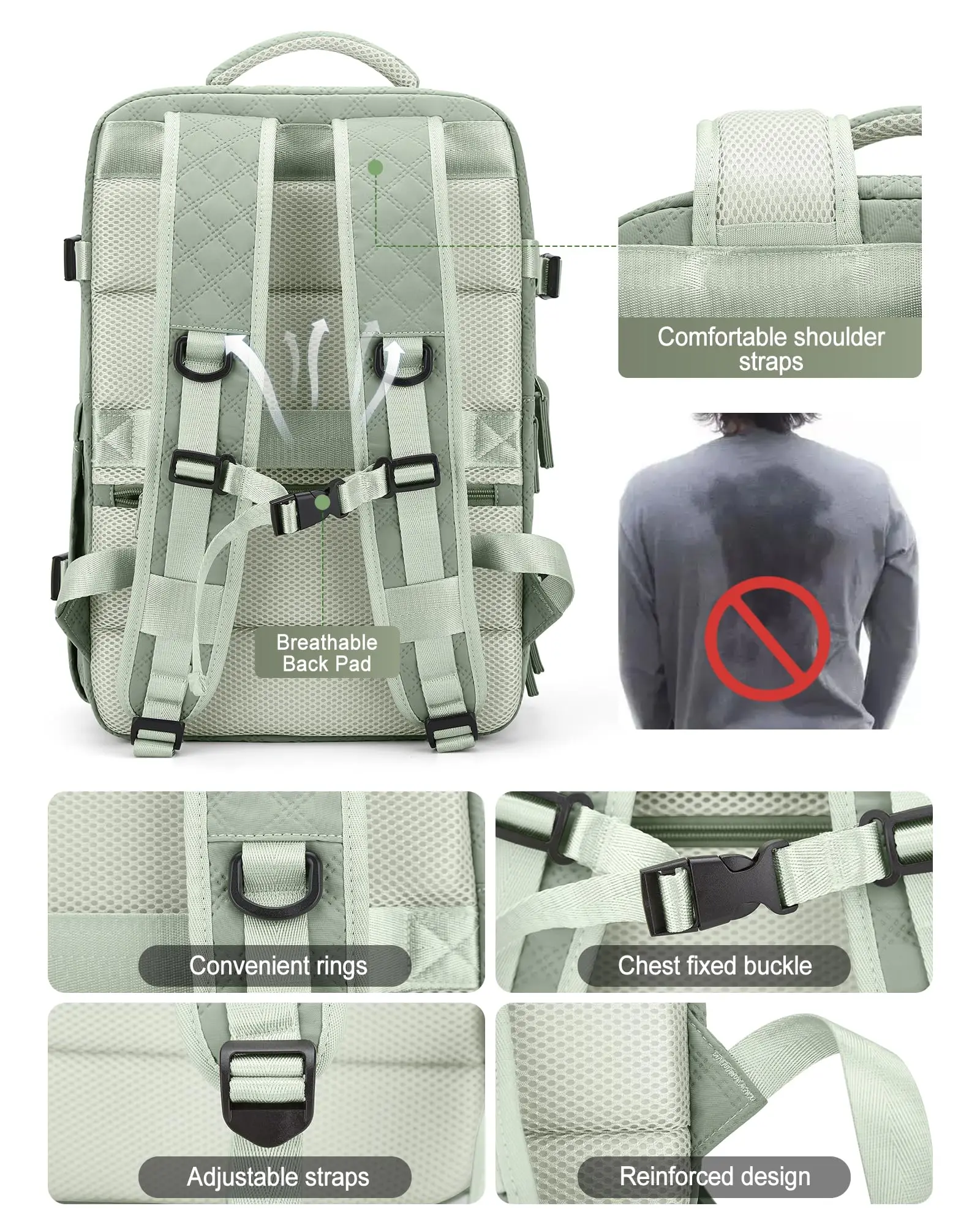 High Quality USB Charging Anti- theft  Business Bag For Men For Women Laptop Backpack