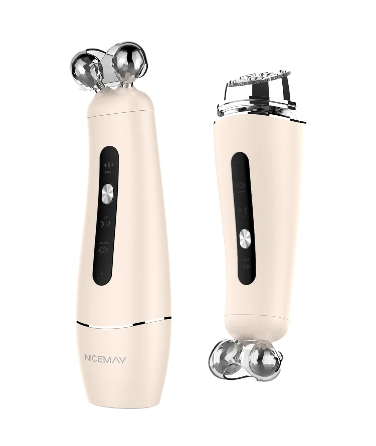 nicemay Dual-heated design photon therapy  rf beauty facial device for Anti-aging skin tightening and Lifting