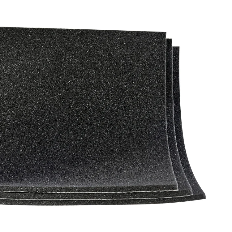 Wholesale  sponge sheet material pu foam bulk sound insulation shockproof size customize