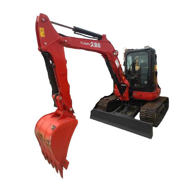 Японский мини-экскаватор Kubota u55 /Escavator Usadas 5 тонн KUBOTA 55 U55-4 б/у для продажи