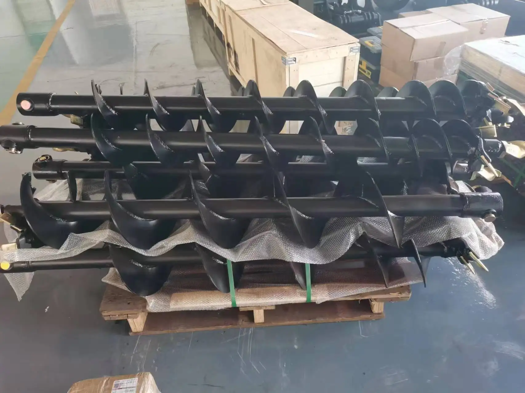 High quality Yantai manufacturer  earth auger drill machine 300mm drill rod