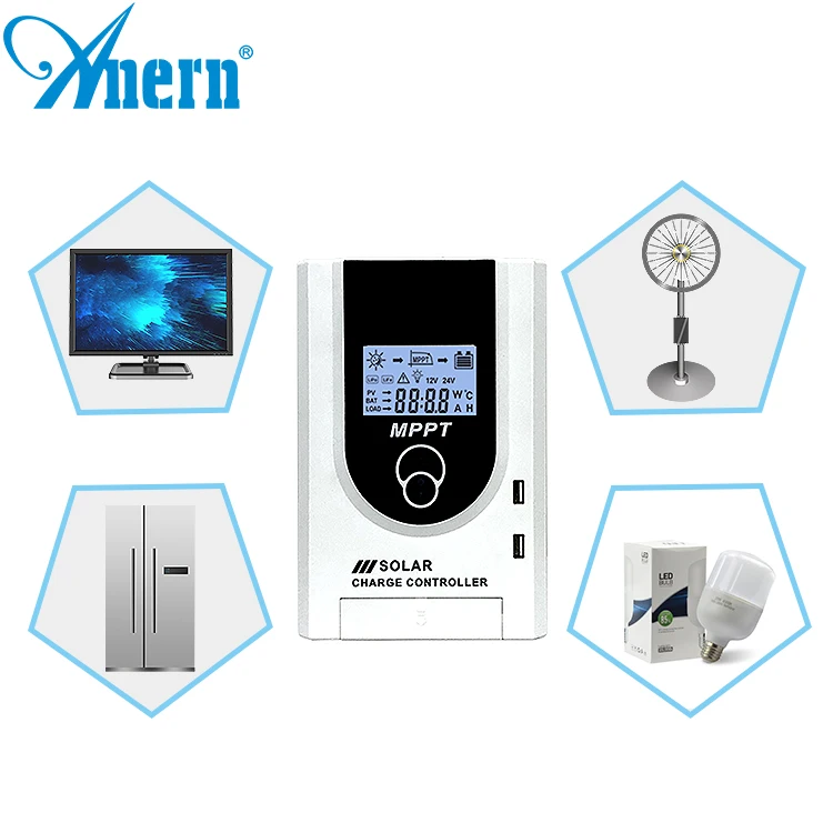 Anern Off Grid MPPT Wind Solar Hybrid Charge Controller