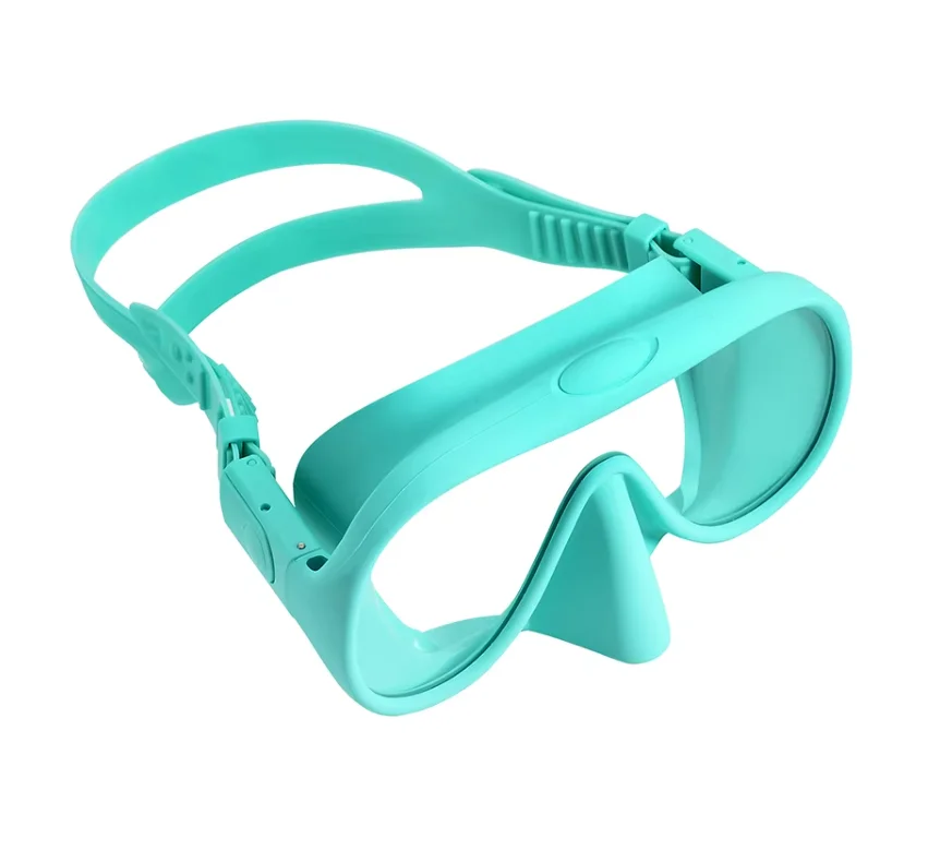 Swim Mask - 180° Anti-Fog Swim Goggles Snorkeling Diving Mask Leak-Proof Goggles with Nose Cover