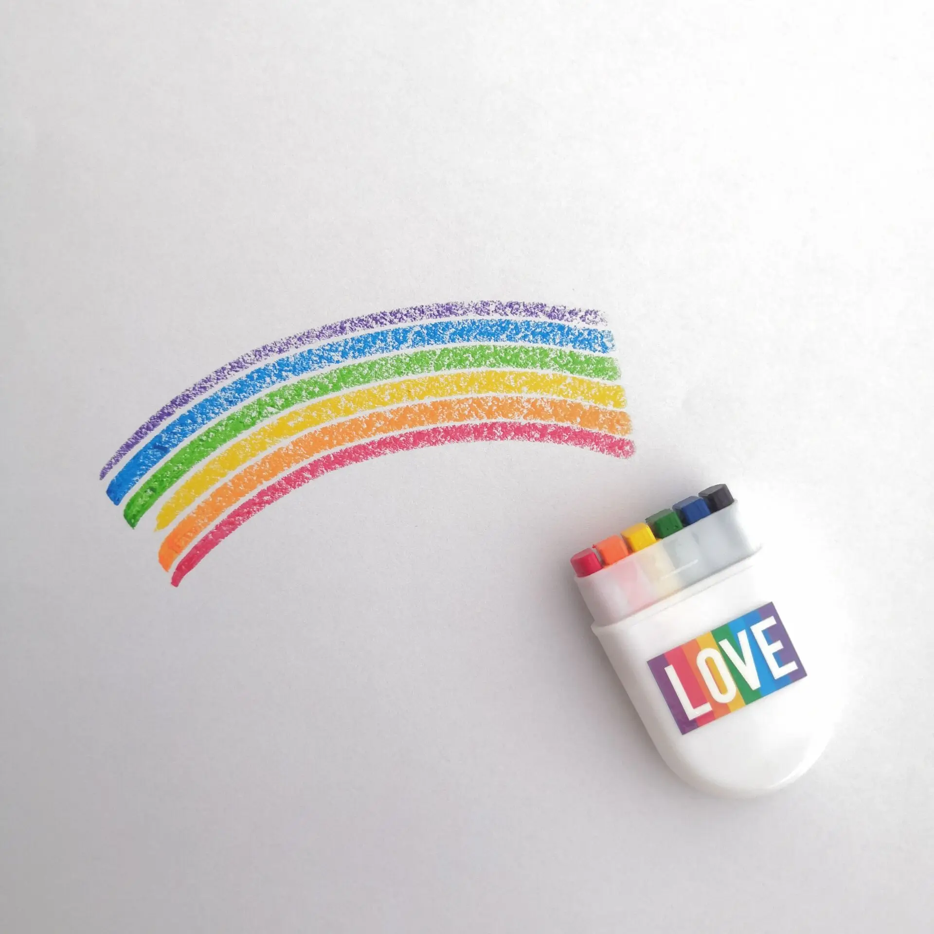 
Высокое качество 6 видов цветов гей-флаг радужной расцветки для фанатов спортов краски для лица 