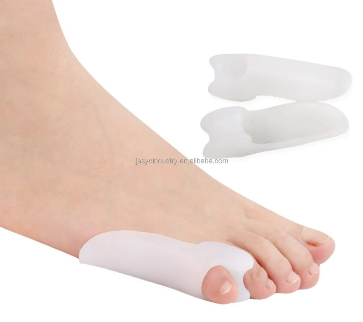 Foot Protection Accessory Toes Bunion Protector Silicone Gel Small Toe Separator Silicone Hallux Valgus Toes Cover Corrector