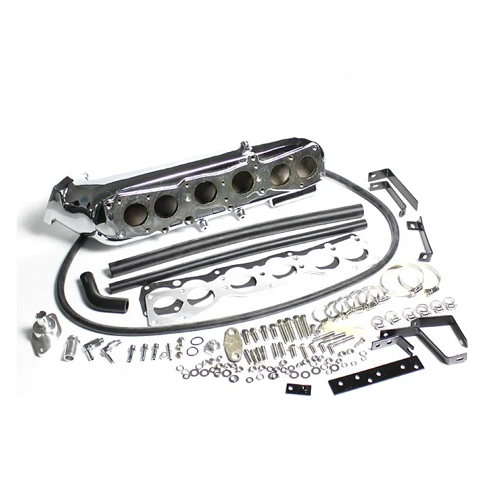 IN STOCK Chrome Aluminum Turbo Air Billet Intake Manifold for TOYOTA 2JZ GTE