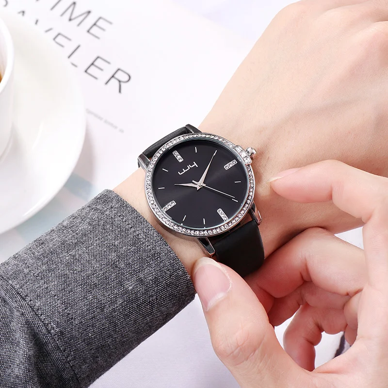 High Quality dress MK Watches Brand reloj wholesale mens fashion stainless steel waterproof gold diamond quartz wrist watch