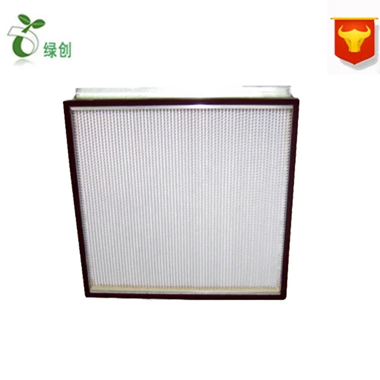 Frameless meltblown long fiber material pleated electrostatic adsorption air purifier hepa filter material for cleaning room