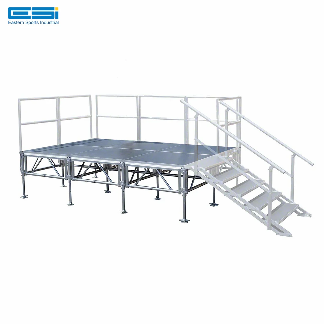 Сценический переносной выставочный стол ESI -Aluminum портативный сценический дисплей фермы уличная Складная сценическая платформа