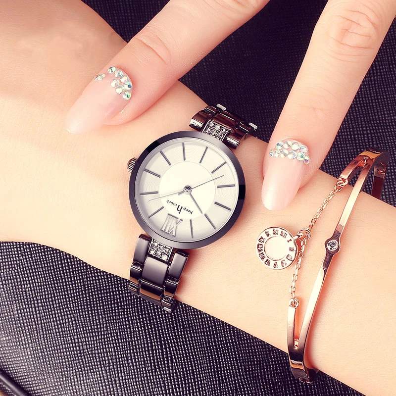 Fashion Ladies Quartz Watch Women Luxury Bracelet Wrist Watch