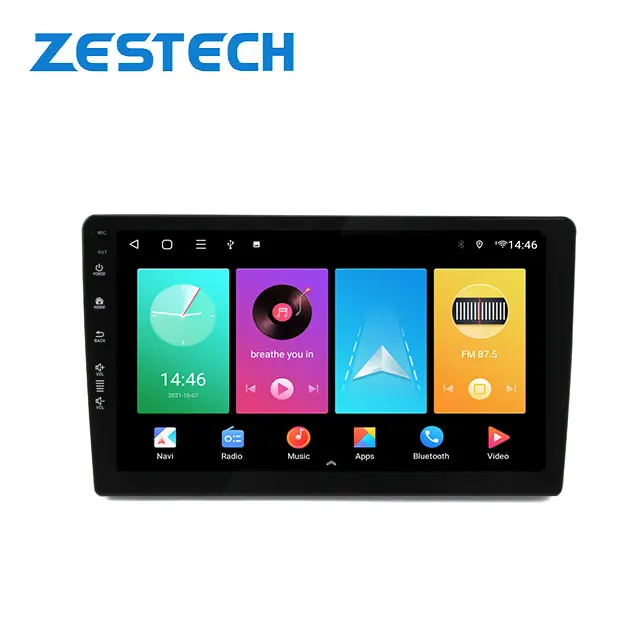 ZESTECH Factory UIS8581 TS18 8 Core 2G/3G/4G/+32G/64G Touch Screen 2.5D WIFI 4G/SIM Universal car tv and dvd players dvd stereo