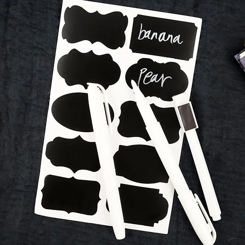 Customized Printing Wet Erase White Liquid Chalk Marker Art Marker Pen Set For Whiteboard