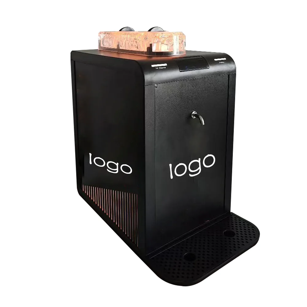 2 Bottles Liquor Cold Vodka Bottle Ice Refrigerator Chiller Dispenser Machine