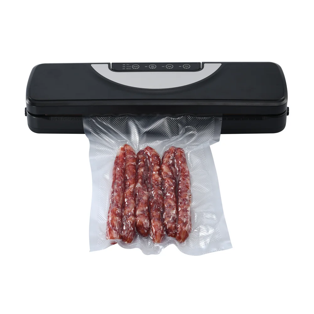 Stainless Steel Vacuum Packing Machine With Kitchen Digital Scale and Food Vacuum Bags Rolls for Vacuum Packaging and Sous Vide
