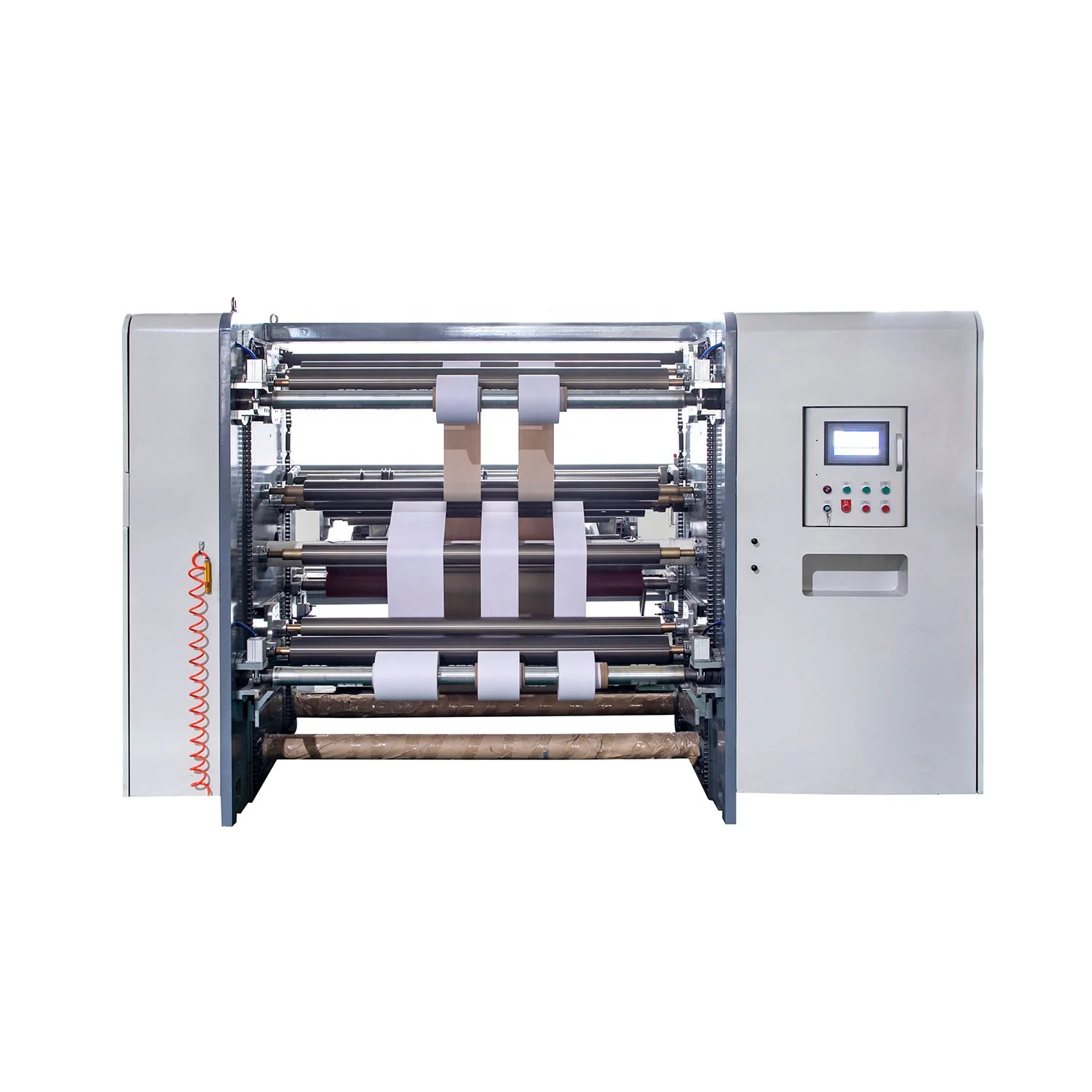 HJY-1400A  high precision slitting machine non woven automatic slitting machine slitting rewinding machine