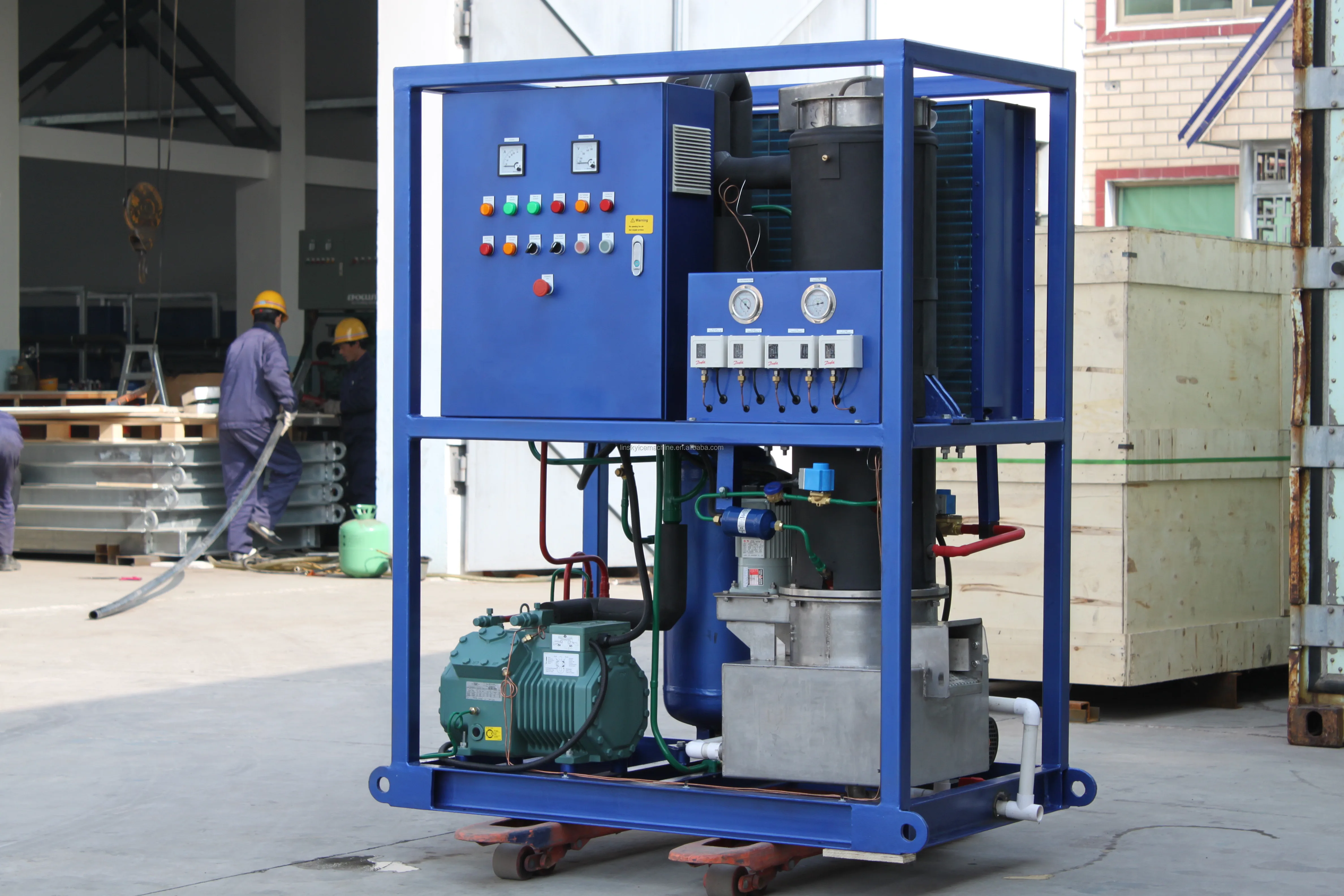 Electric ice maker spare part of ice tube 1 ton industrial tube ice machine