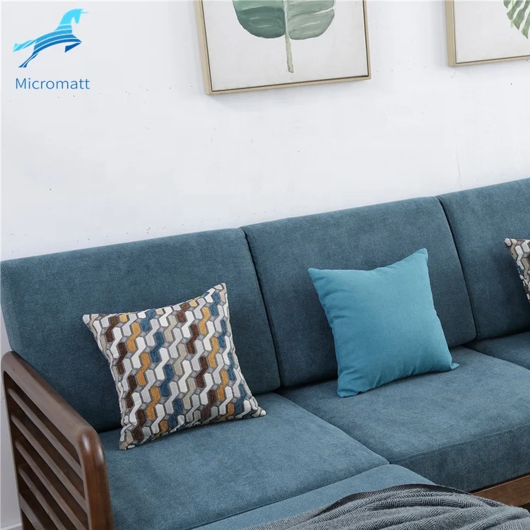 Прямая поставка с завода, мебель для гостиной в американском стиле, домашний деревянный угловой диван кофейного цвета