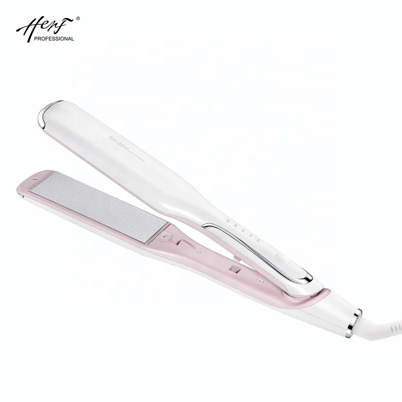 Herf Latest premier quality ceramic coating floating plate hair straightener