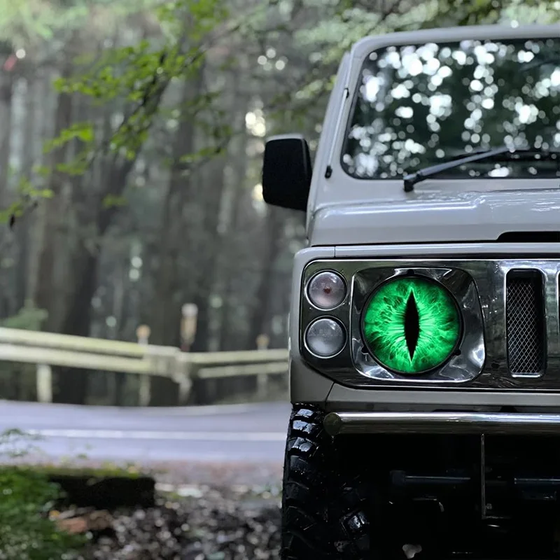 Забавные 3D-наклейки для фар