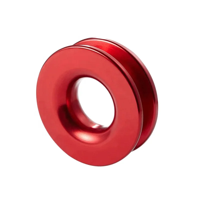 Towing Recovery Ring Winch Snatch OEM Precision Machining Aluminum Recovery Ring