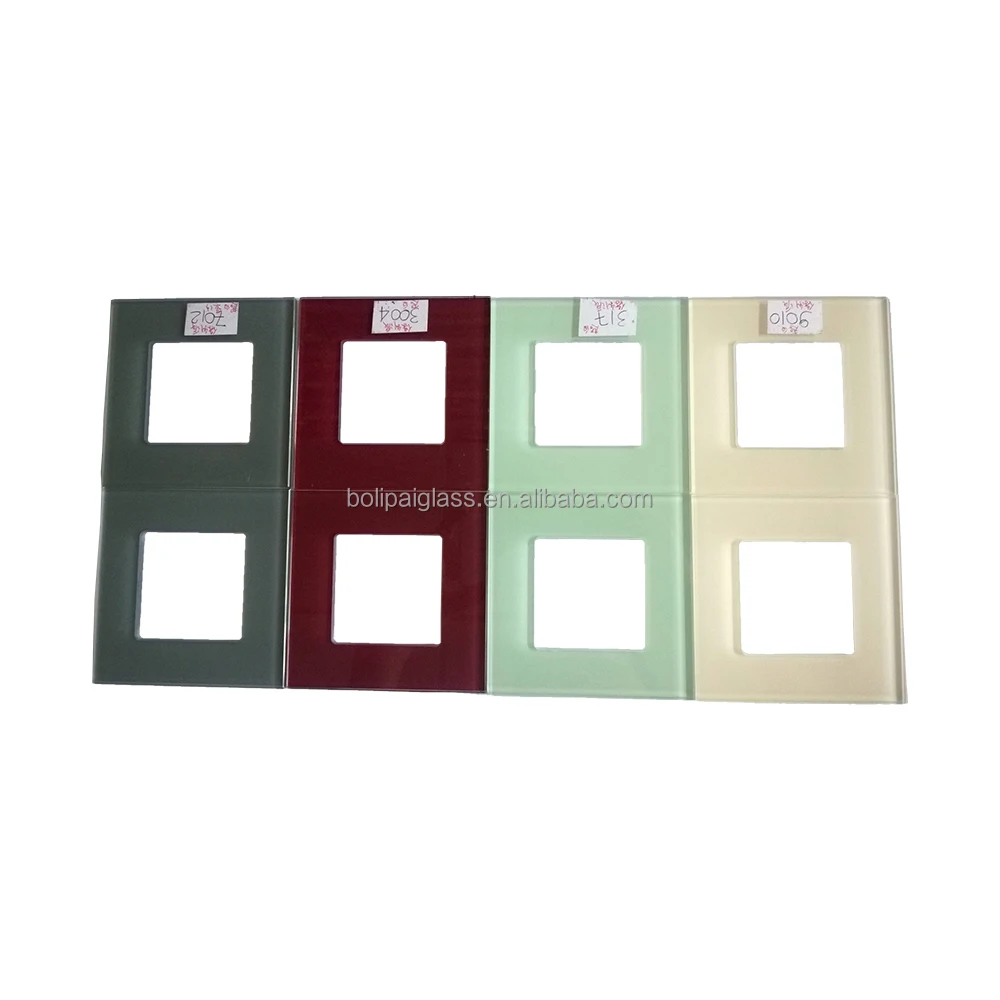 China Glass Switch panel,tempered glass wall switched socket for sale